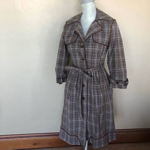 BCBG plaid coat size S - Picture 1 of 5